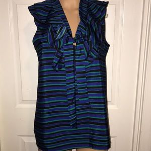 Loft striped blouse